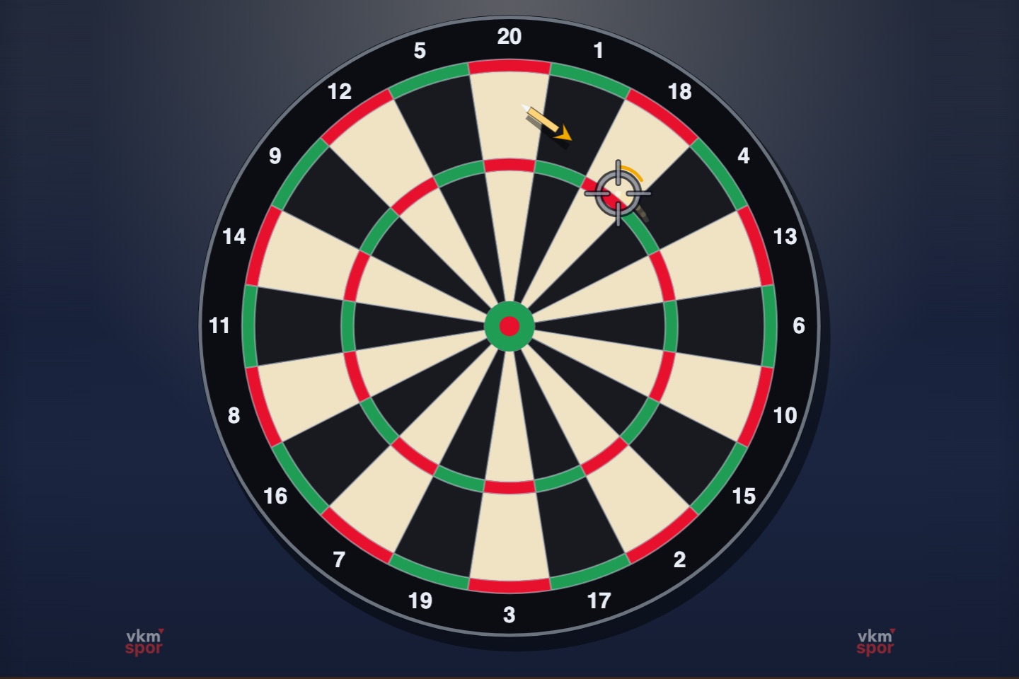 İsabet dart oyunu, ücretsiz dart oyna