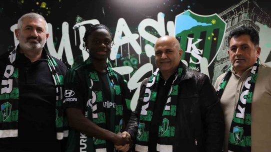 Kocaelispor, Manchester City’den Mahamadou Susoho’yu transfer etti