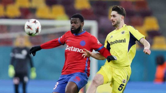Fenerbahçe, deplasmanda FCSB ile 1-1 berabere kaldı