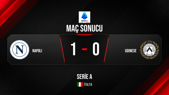 Napoli 1-0 Udinese
