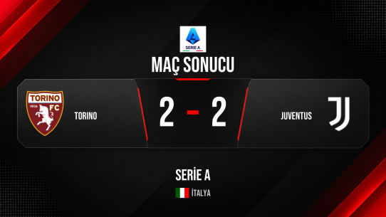 Torino son dakikada Vlahovic’in çiftine yanıt verdi: 2-2