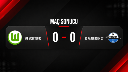 Bundesliga Finalinde Golsüz Beraberlik: Wolfsburg 0-0 Paderborn