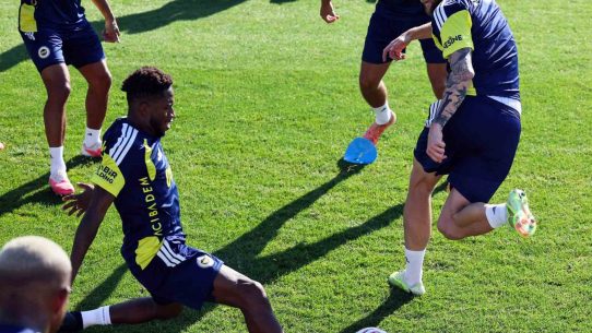 Fenerbahçe Avusturya kampında son idmanını tamamladı