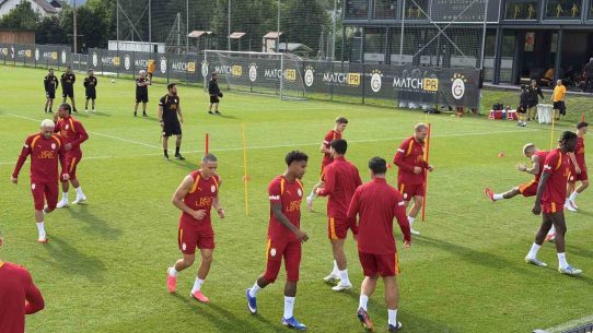 Galatasaray, Venezia maçı öncesi Windischgarsten’de hazırlıklarını tamamladı
