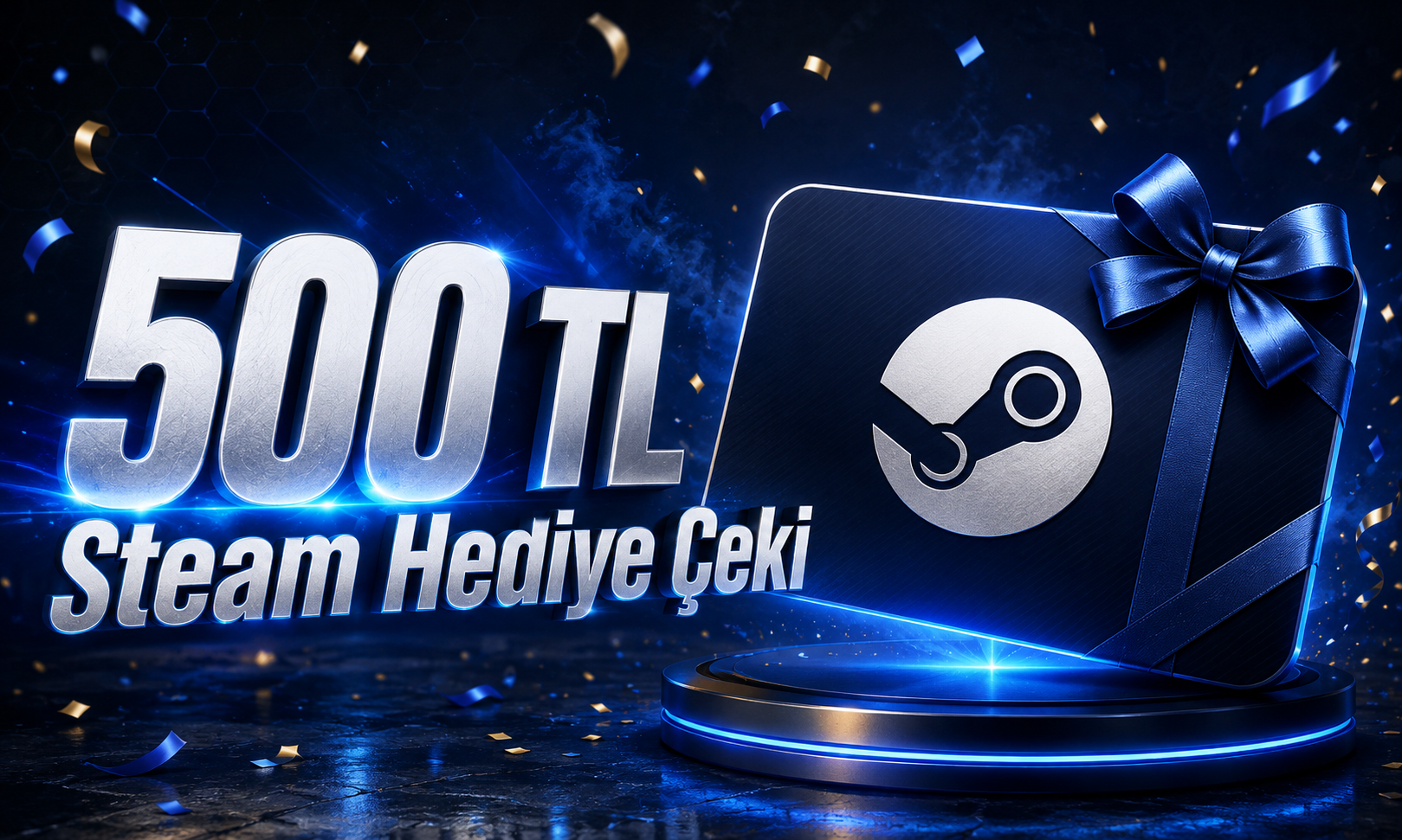 500 TL Steam Hediye Çeki (Dijital Kod)