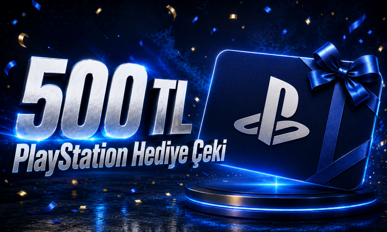 500 TL PlayStation Hediye Çeki (Dijital Kod)