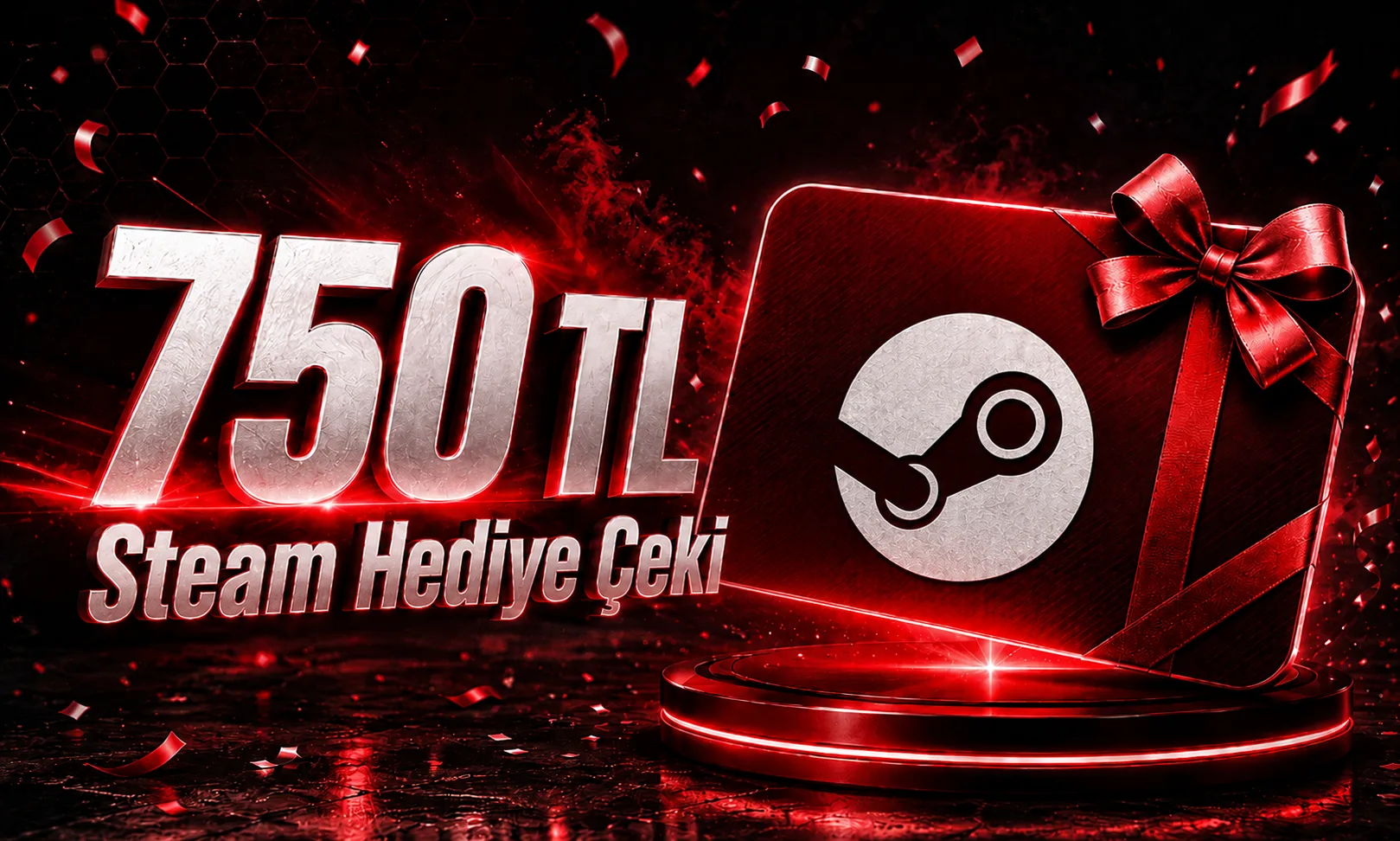 750 TL Steam Hediye Çeki