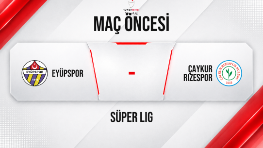 Eyüpspor – Çaykur Rizespor maçı ne zaman, saat kaçta?